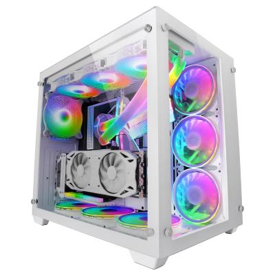 ▷ Mars Gaming MCV3W computer case Tower Bianco