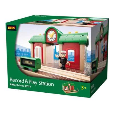 BRIO Record & Play station scale model part accessory Scenery