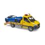 BRUDER 02675 play vehicle play track