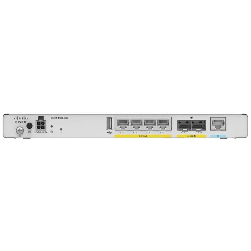 Cisco ISR1100-4G Routeur connecté Gigabit Ethernet Gris