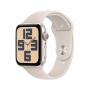 Apple Watch SE OLED 44 mm Digital 368 x 448 pixels Touchscreen Beige Wi-Fi GPS (satellite)