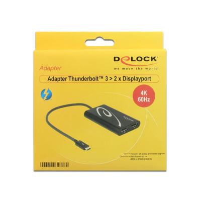 DeLOCK 62708 Videokabel-Adapter 0,27 m Schwarz