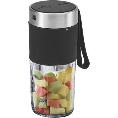 WMF KITCHENminis Mix on the Go 0,3 L Batidora de varillas 50 W Negro, Acero inoxidable, Transparente