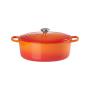 Le Creuset 21178310902430 6,3 l Oval Orange, Rot