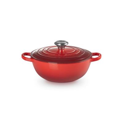 Le Creuset CI1114 4,1 L Rond Cerise, Rouge