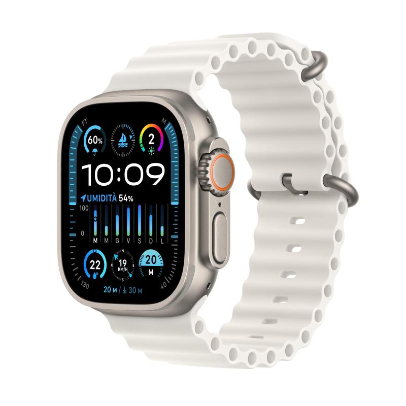 Apple Watch Ultra 2 OLED 49 mm Digital 410 x 502 pixels Ecrã táctil 4G  Titânio GPS - Loja XPTS