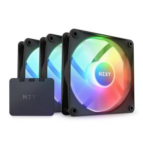 NZXT F120 RGB Core Triple Pack Computergehäuse Ventilator 12 cm Schwarz 3 Stück(e)