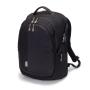 DICOTA Eco backpack Black Foam, Polyethylene terephthalate (PET)