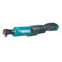 Makita WR100DZ atornilladora de impacto con batería 1 4" 800 RPM 47,5 Nm Negro, Azul 12 V