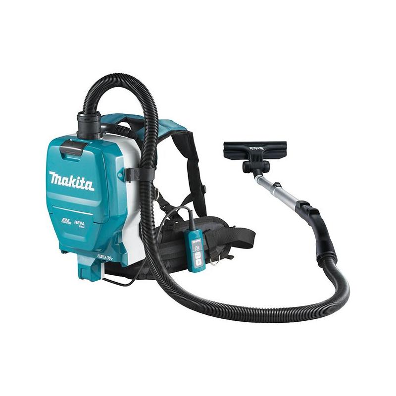 ▷ Makita DVC261ZX11 aspirapolvere a traino 2 L Secco e bagnato 90 W  Sacchetto per la polvere