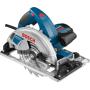 Bosch GKS 65 GCE + FSN 1400 19 cm Black, Blue 5000 RPM 1800 W