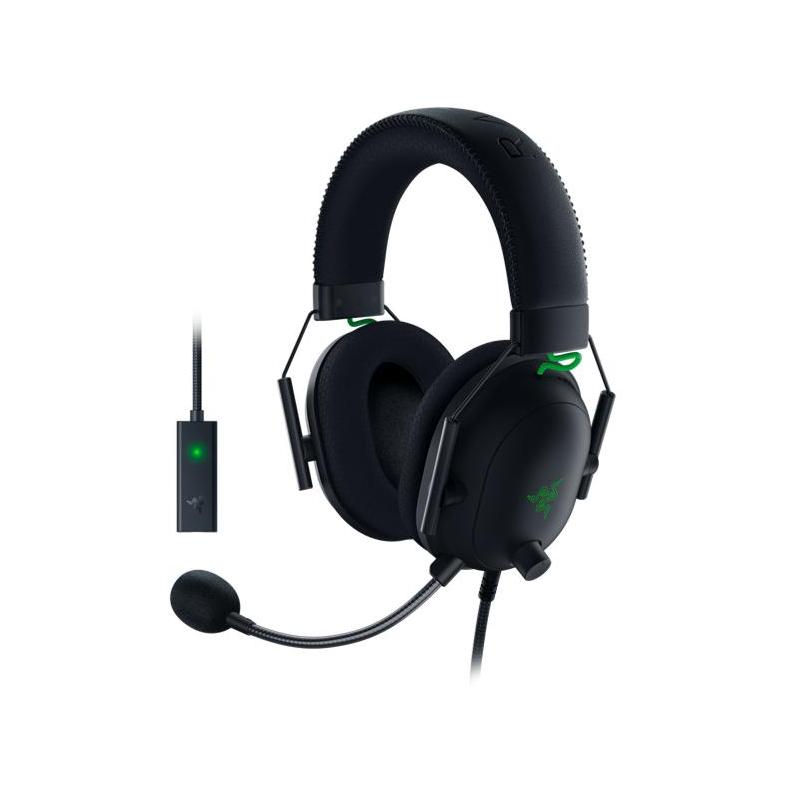 ▷ Razer Blackshark V2 Auricolare Cablato A Padiglione Giocare Nero, Verde