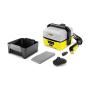 Kärcher OC 3 Pet idropulitrice Compatta Batteria 120 l h Nero, Giallo