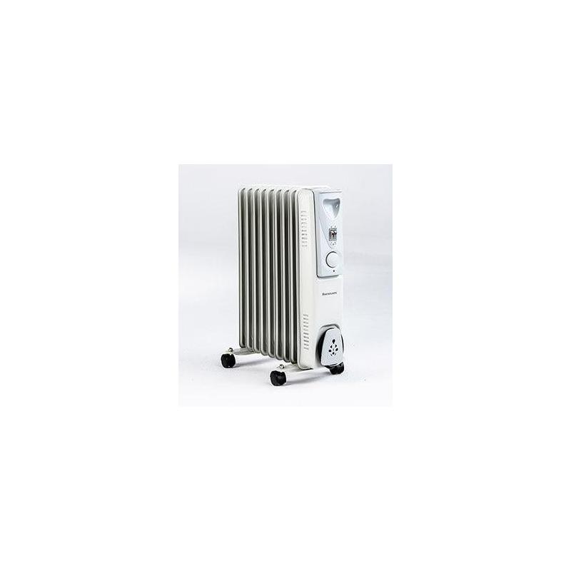 ▷ Ravanson OH-09 stufetta elettrica Interno Grigio 2000 W Riscaldatore  ambiente elettrico a olio