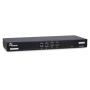 Inter-Tech AS-9108HA interruptor KVM Montaje en rack Negro