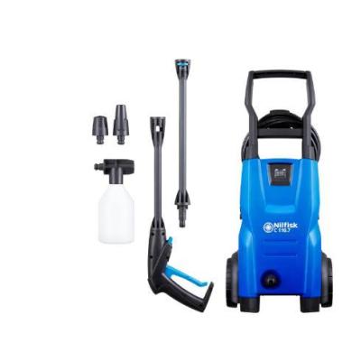 Nilfisk 128470921 idropulitrice Verticale Elettrico 440 l h 1400 W Blu, Nero