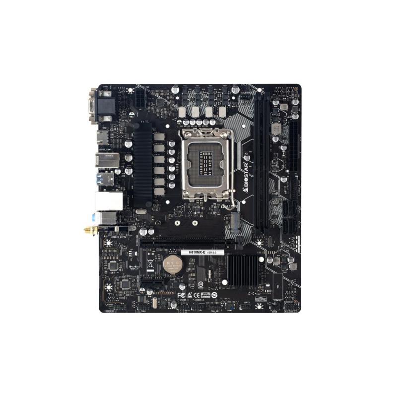 Biostar H610MX-E motherboard Intel H610 LGA 1700 micro ATX | Trippodo