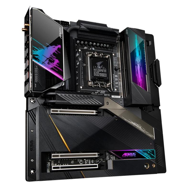 GIGABYTE Z690 AERO D (LGA 1700/ Intel Z690/ ATX/ DDR5/ Quad M.2/ PCIe 5.0/  USB 3.2 Gen2X2 Type-C/WiFi 6/ AQUANTIA 10GbE LAN/Motherboard)