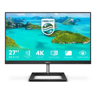 Philips E Line 278E1A 00 écran plat de PC 68,6 cm (27") 3840 x 2160 pixels 4K Ultra HD IPS Noir