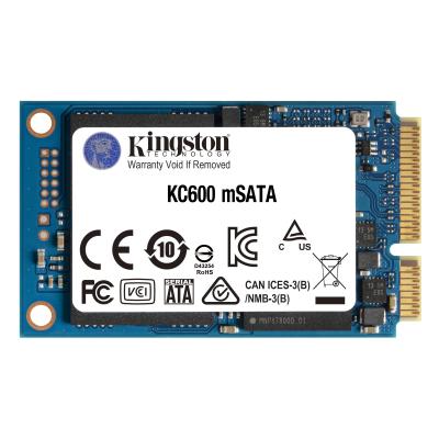 Kingston Technology KC600 mSATA 1,02 To Série ATA III 3D TLC