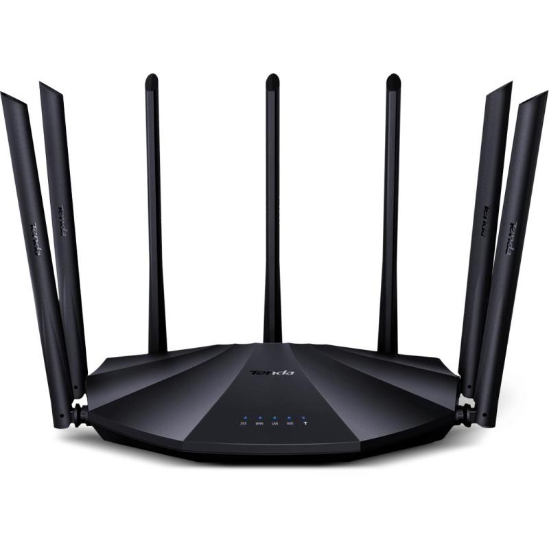 ▷ Tenda AC23 router wireless Gigabit Ethernet Dual-band (2.4 GHz/5 GHz)  Nero