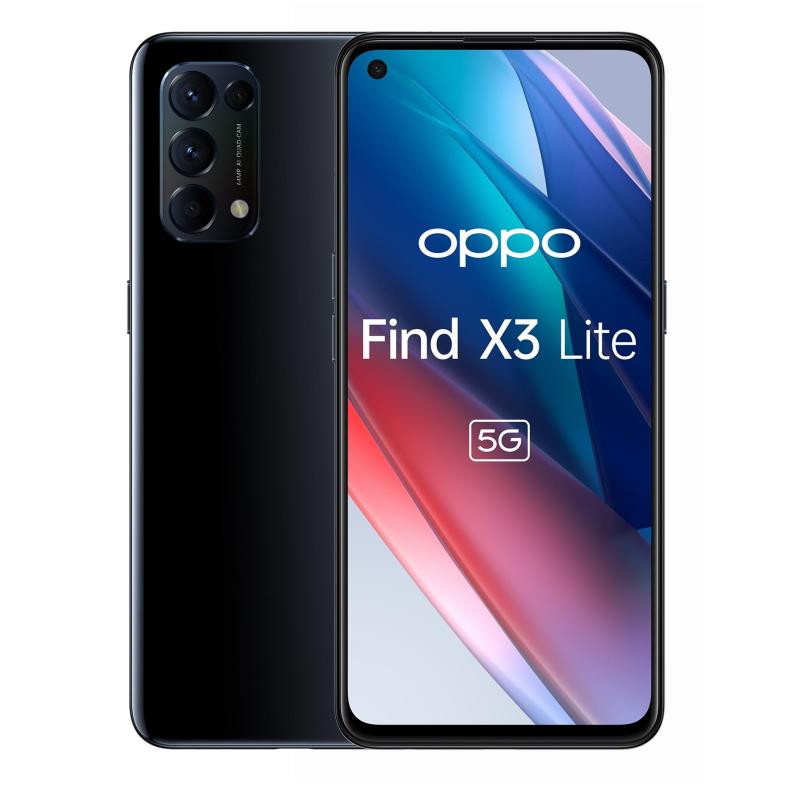 OPPO Find X5 Lite 16,3 cm (6.43) SIM doble Android 12 5G USB Tipo C 8 GB 256  GB 4500 mAh Negro