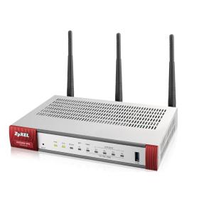 Zyxel USG20W-VPN-EU0101F router wireless Gigabit Ethernet Dual-band (2.4 GHz 5 GHz) Grigio, Rosso