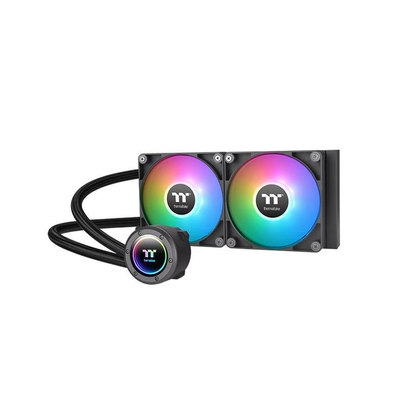 ▷ Thermaltake TT TH240 ARGB Processore Raffreddatore di liquidi tutto in  uno 12 cm Nero 1 pz