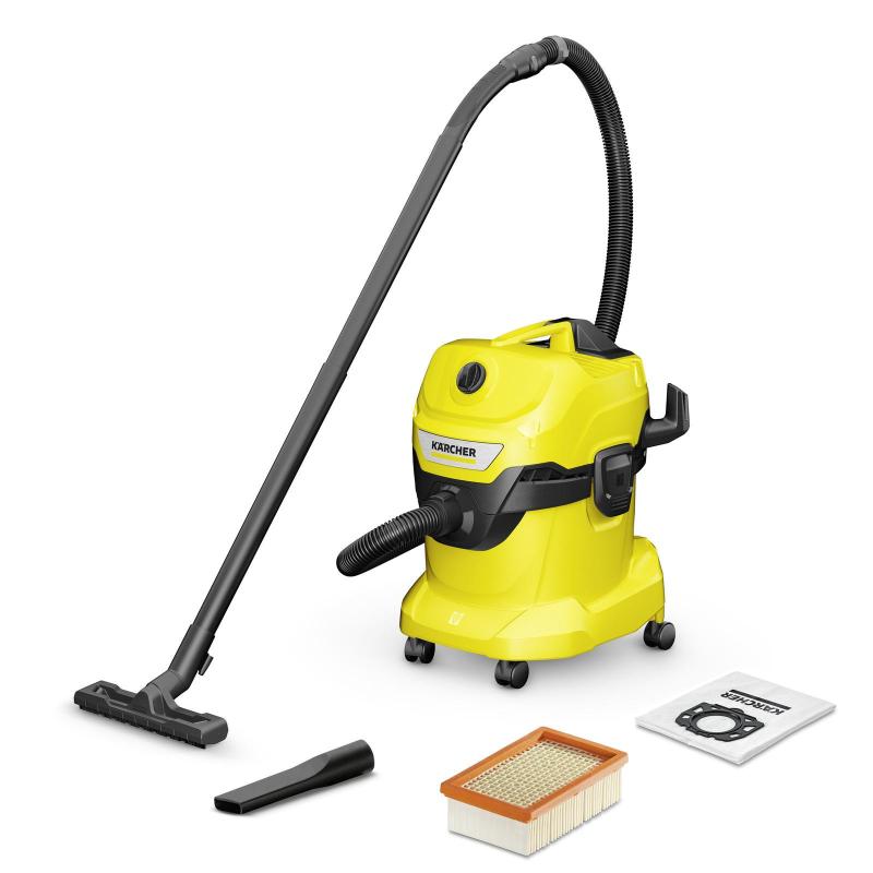 ▷ Kärcher WD 4 V-20/5/22 Black, Yellow 20 L 1000 W