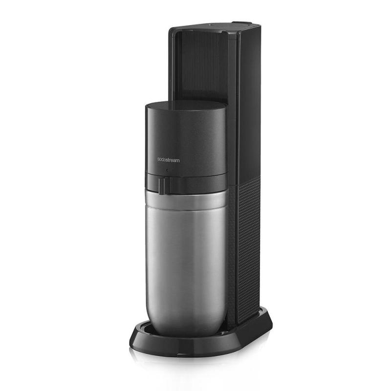 ▷ SodaStream DUO black Black, Stainless steel