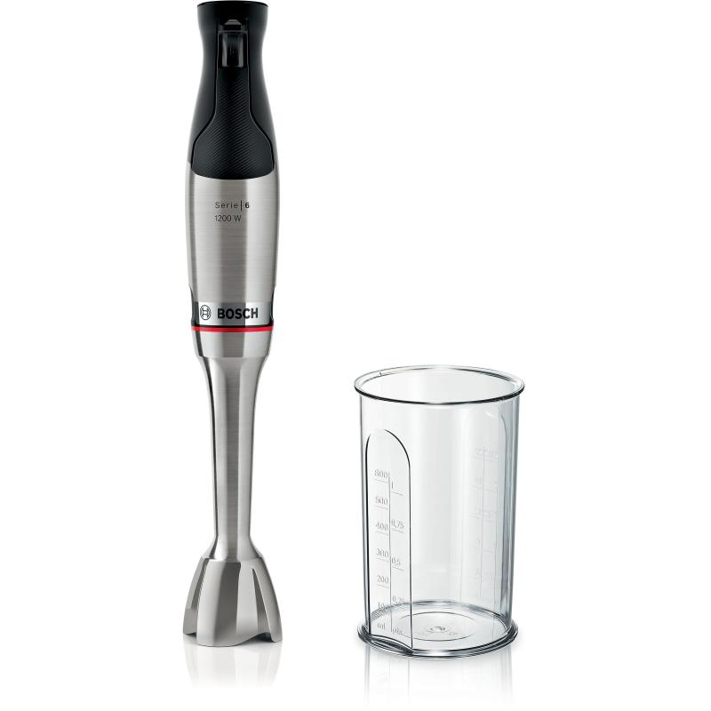 ▷ Bosch Serie 6 MSM6M810 frullatore 0,6 L Frullatore ad immersione 1200 W  Stainless steel