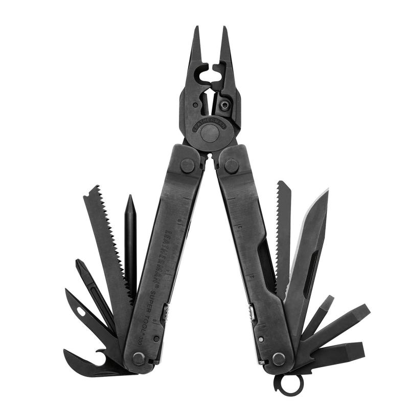 ▷ Leatherman Super Tool 300 pinza multiuso Tascabile 19 strumenti Stainless  steel