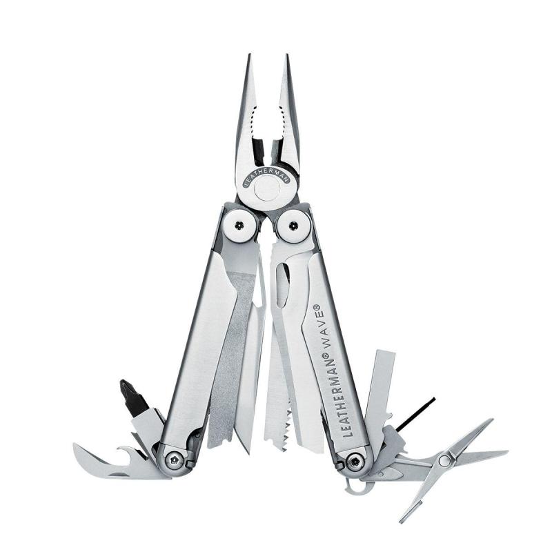 ▷ Leatherman Signal pinza multiuso Tascabile 19 strumenti Nero, Stainless  steel