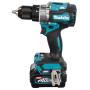 Makita HP001GD201 drill 2600 RPM Keyless 2.7 kg Black, Turquoise