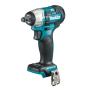 Makita TW161DZ clé pneumatique 1 2" 2400 tr min 165 N·m Noir, Bleu 12 V